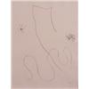 Image 1 : Joan Miro (1893-1983) Spanish, JOURNAL D'UN GRAVURE series (C.200), 1975, etching, signed in pe...