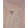 Image 1 : Vicky Montesinos (20th Century) American, WHITE OVER WHITE, color lithograph, signed in pencil,...
