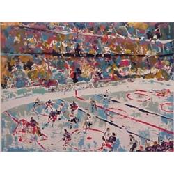 LeRoy Neiman (b. 1926) American, HOCKEY, color screenprint, signed in pencil, from the numbered...