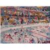Image 1 : LeRoy Neiman (b. 1926) American, HOCKEY, color screenprint, signed in pencil, from the numbered...