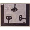 Image 1 : Peter Parks (b. 1947) American, KEYS, acrylic painting on canvas, 11 x 14", signed lower right,...