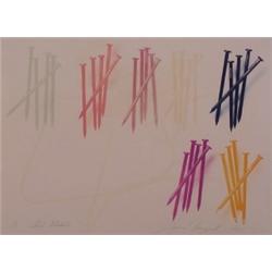 James Rosenquist (b. 1933) American, SHORT SCHEDULE (G. 61), 1972, color lithograph, signed in...