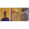 Image 1 : Arthur Secunda (b. 1927) American (five), THE HERO, 1968, color screenprint, signed in pencil,...
