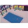 Image 1 : Cheng Tsai Tung (b. 1953) Taiwan, BLUE POOL WITH HEAD FLOATING, acrylic painting on canvas with...