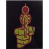 Image 1 : Aldo Valdez (20th Century) American, YELLOW GUN ON REFLECTIVE SILVER BACKGROUND (photographed r...