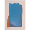 Image 1 : Larry Zox (b. 1936) American, UNTITLED (Blue), color screenprint, signed in pencil, from the nu...