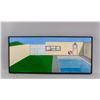 Image 2 : David Hockney b.1937 British Oil on Canvas Framed
