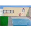 Image 3 : David Hockney b.1937 British Oil on Canvas Framed