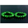 Image 1 : 2 PC Assorted Chinese Green Hardstone Bracelet