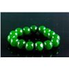 Image 2 : 2 PC Assorted Chinese Green Hardstone Bracelet