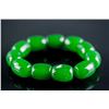 Image 3 : 2 PC Assorted Chinese Green Hardstone Bracelet