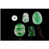 Image 2 : 5 PC Assorted Burma Green Jadeite Carved Pendant