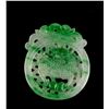 Image 3 : 5 PC Assorted Burma Green Jadeite Carved Pendant