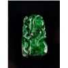 Image 4 : 5 PC Assorted Burma Green Jadeite Carved Pendant