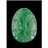 Image 5 : 5 PC Assorted Burma Green Jadeite Carved Pendant