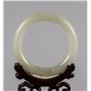 Image 3 : Chinese Hetian White Jadeite Bangle with Record