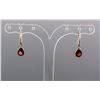 Image 2 : Set of Garnet Earrings & Citrine Pendant