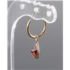 Image 4 : Set of Garnet Earrings & Citrine Pendant