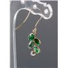 Image 5 : Set of Emerald Earrings & Bracelet CRV $2242