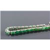 Image 7 : Set of Emerald Earrings & Bracelet CRV $2242