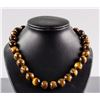 Image 6 : Set of Tiger Eye & Pearl Necklace CRV $1405
