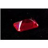 Image 2 : Emerald Cut 17.69 CT Pigeon Blood Red Ruby 18 x 13