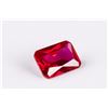 Image 4 : Emerald Cut 17.90 CT Pigeon Blood Red Ruby