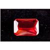 Image 1 : Emerald Cut 18.37 CT Pigeon Blood Red Ruby 18 x 13