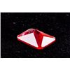 Image 2 : Emerald Cut 18.37 CT Pigeon Blood Red Ruby 18 x 13