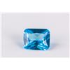 Image 3 : SEA BLUE SAPPHIRE 7.05CT Emerald Cut 10X12mm