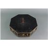 Image 3 : Chinese Gilt Black Lacquer Box w/ Ji Xiang Tang Mk