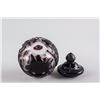 Image 6 : Chinese Purple Peking Glass Pot with Cover