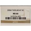 Image 3 : 2004-P KEELBOAT NICKEL NGC MS66