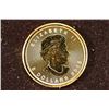 Image 2 : GOLD 2015 CANADA 1/10 OZ. $5 MAPLE LEAF .9999