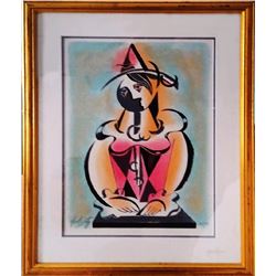 Neal Doty, Jester Woman, Serigraph