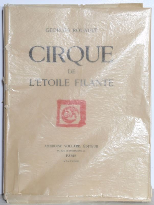 Georges Rouault Cirque De Letoile Filante Book Of Etchings