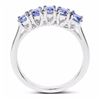 Image 2 : STERLING SILVER TANZANITE RING