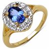Image 1 : STERLING SILVER TANZANITE RING