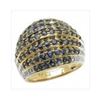 Image 1 : STERLING SILVER BLUE SAPPHIRE RING