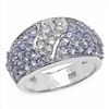 Image 1 : STERLING SILVER TANZANITE RING
