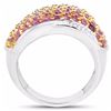 Image 2 : STERLING SILVER RUBY RING
