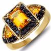 Image 1 : STERLING SILVER MADEIRA CITRINE RING
