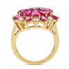 Image 2 : STERLING SILVER RUBY RING