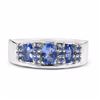 Image 2 : STERLING SILVER TANZANITER RING
