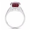 Image 2 : STERLING SILVER BURMAI RUBY RING