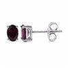 Image 2 : STERLING SILVER RHODOLITE EARRING