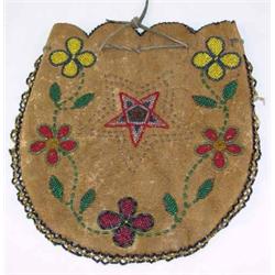 Ojibwa Beaded Festival Bag