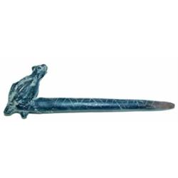 Figural Bird Pottery Pipe