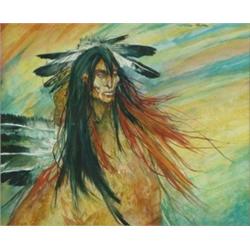 Charles Bear - Watercolor