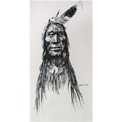 Charles Bear - Pen & Ink